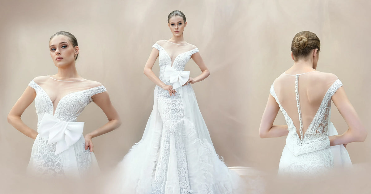 Mermaid style bridal gowns
