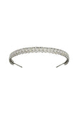Classic Silver Crystal Tiara – Elegant Bridal Crown Headband
