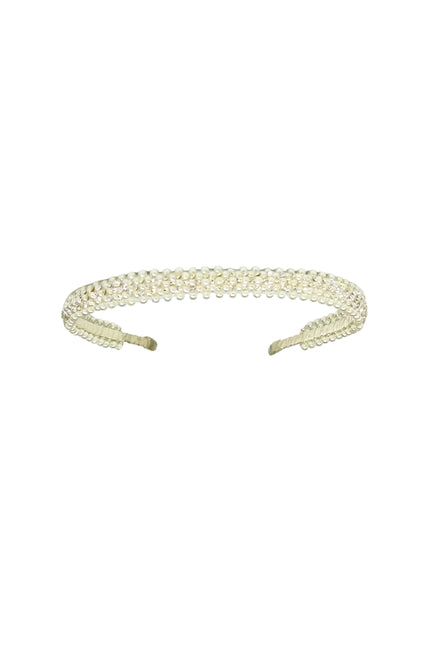 Classic Pearl Bridal Headband – Elegant Wedding Hair Accessory