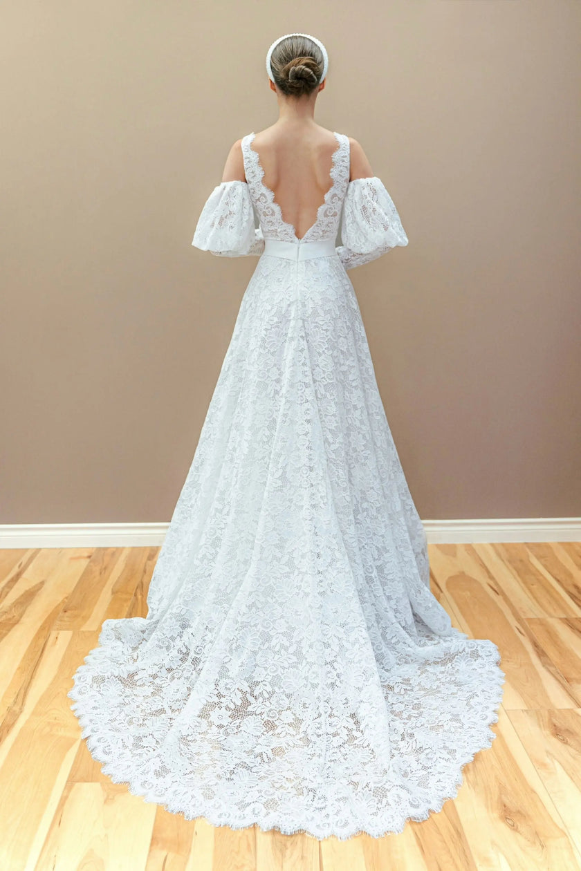 wedding gown