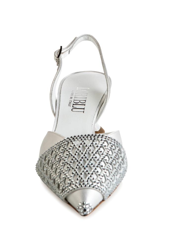 Crystal Charm Stiletto Heel